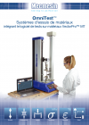 宣传册du système d'essai des matériaux OmniTest (PDF)