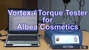 测试the_torque_on_lipsticks_using_a_vortex-i_computer-controlled_torque_tester