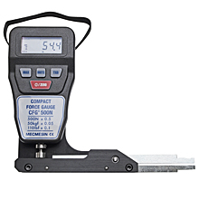 一个定制的便携式夹具测量压缩