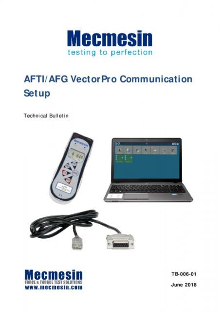 AFG/AFTI到Vector Pro软件