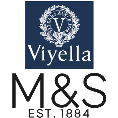 M&S logosu için Viyella