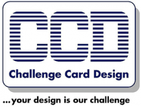 Challenge card logo design