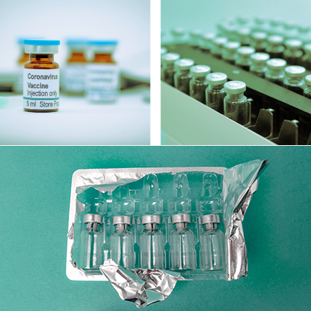 疫苗和其他注射剂的初级和二级医疗包装