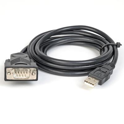 Cable, USB - A to RS232 9 - way D - plug-in