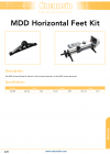 MDD Horizontal Feet Kit