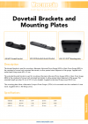 Dovetail Brackets and Mounting Plates