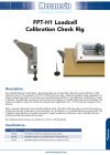 FPT - H1 Loadcell Calibration Check Rig DS - 1090-01