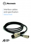 接口电缆,数据表(PDF)