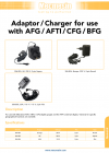 适配器/充电器用于AFG / AFTI / CFG / BFG DS-1117-02-L00