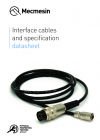 接口电缆和规格数据表