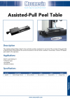 Assisted - Pull Peel Table
