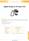Digital the gauge to PC input tool