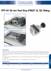 FPT - H1 50 mm Peel Grip (FINAT 3), QC fitting DS - 1153-02 - L00